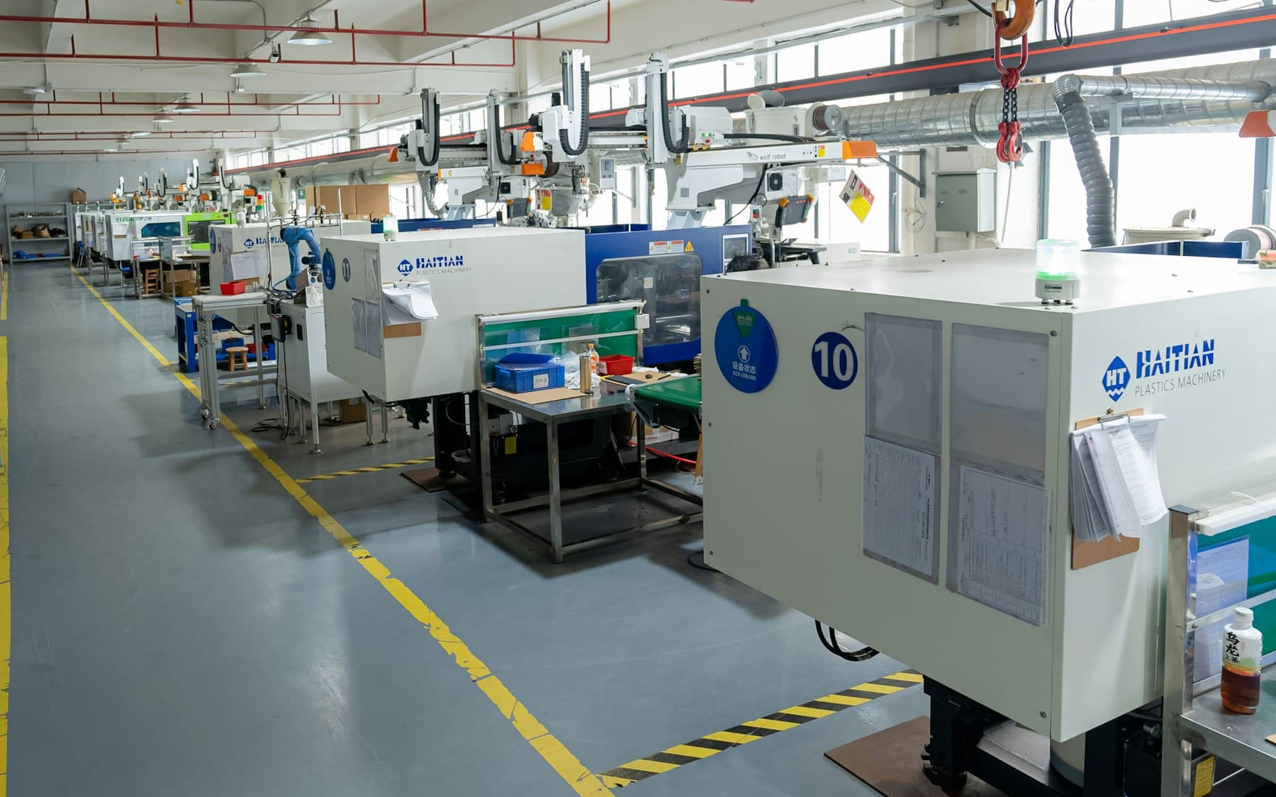 Industrial manufacturing floor